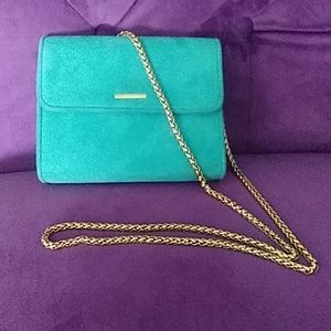 St. John suede purse